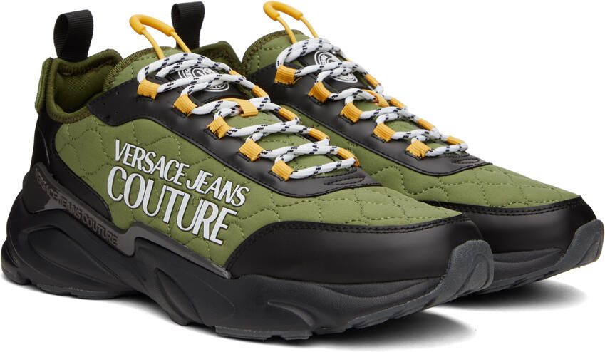 Versace Jeans Couture Green Wave Sneakers - Picture 2