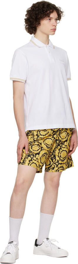 Versace Jeans Couture White 88 V-Emblem Court Sneakers - Picture 4