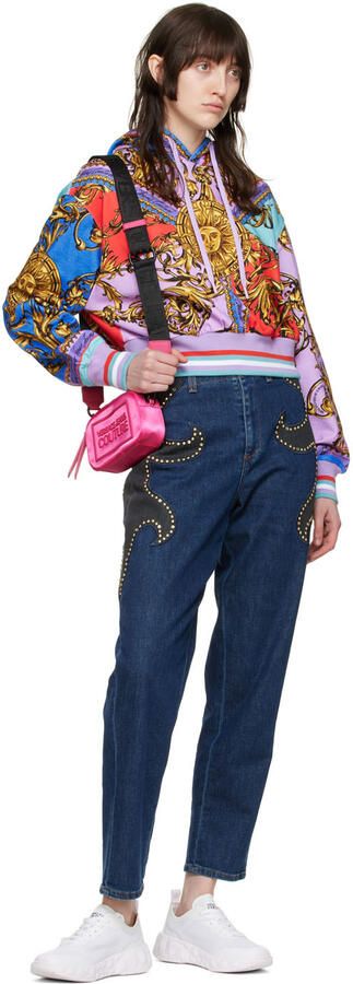 Versace Jeans Couture White Atom Sneakers - Picture 4