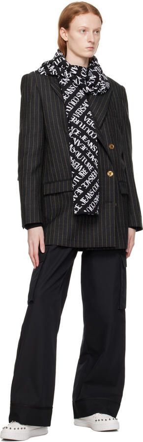 Versace Jeans Couture White Court 88 Spiked Sneakers - Picture 4