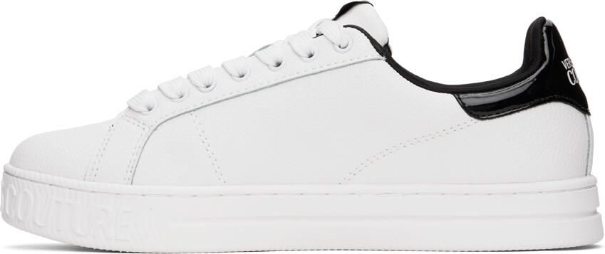 Versace Jeans Couture White Court 88 V-Emblem Sneakers - Picture 3
