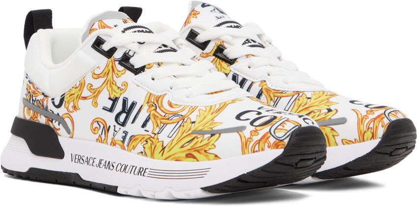 Versace Jeans Couture White Dynamic Sneakers - Picture 2