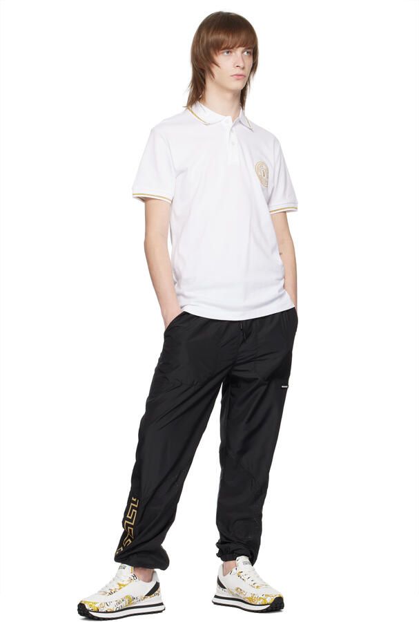 Versace Jeans Couture White Fondo Spyke Sneakers