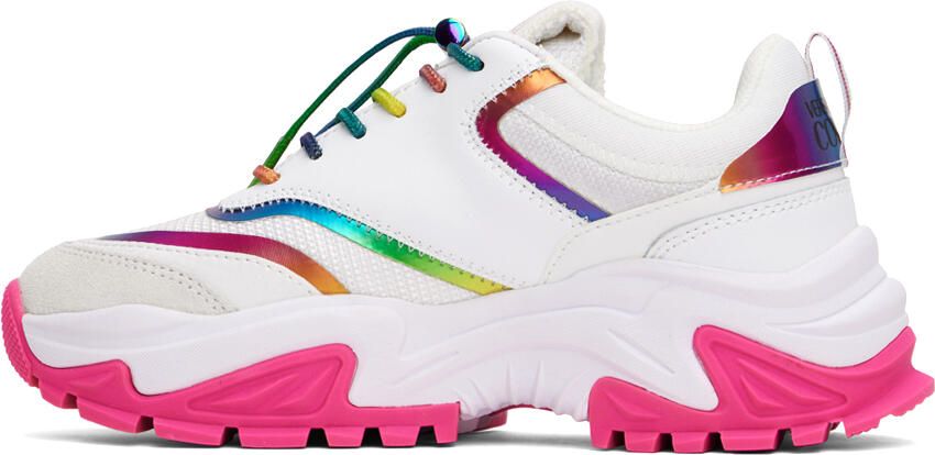 Versace Jeans Couture White Hiker Sneakers - Picture 3