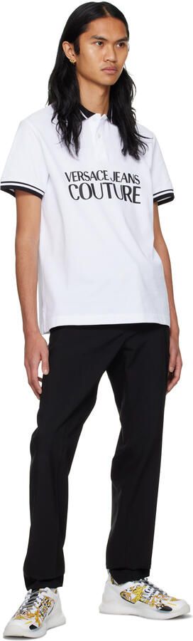 Versace Jeans Couture White Levion Sneakers - Picture 4