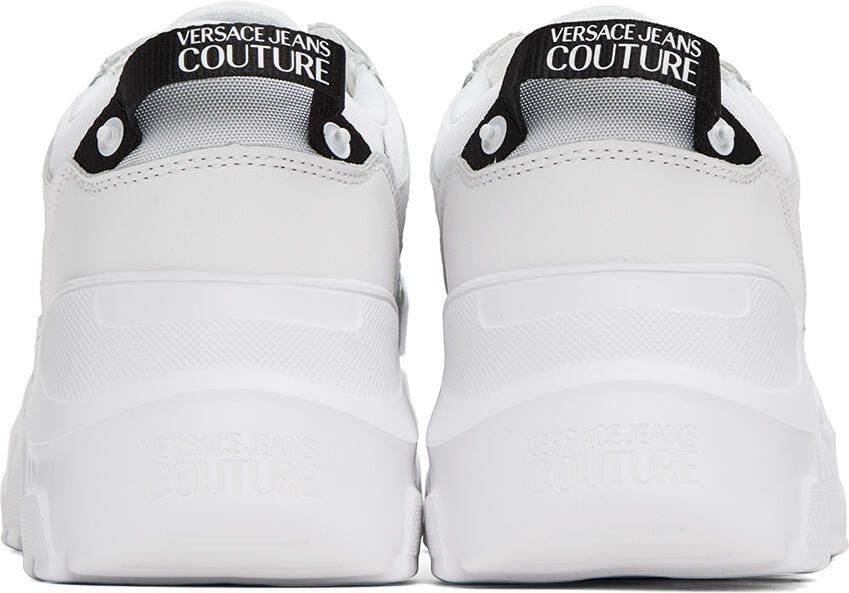 Versace Jeans Couture White Speedtrack Sneakers
