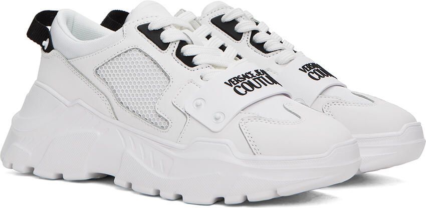 Versace Jeans Couture White Speedtrack Sneakers - Picture 2