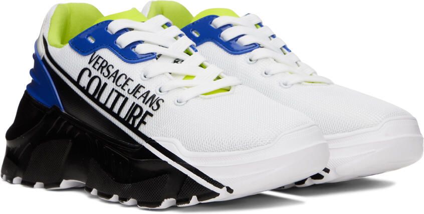 Versace Jeans Couture Black & White Speedtrack Sneakers