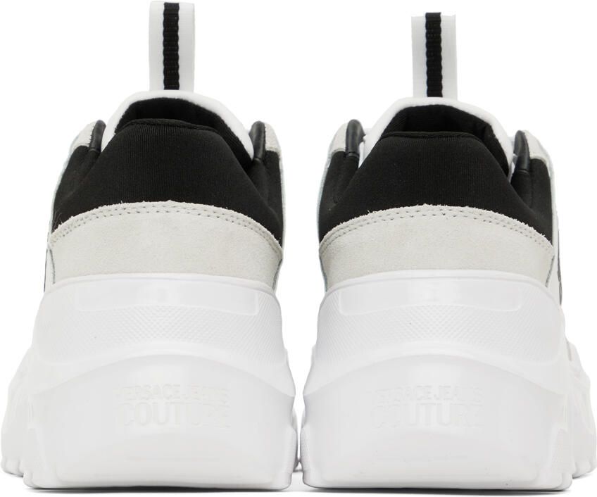 Versace Jeans Couture White Speedtrack Sneakers