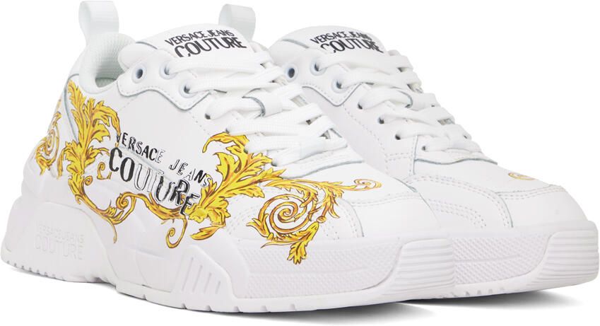 Versace Jeans Couture White Stargaze Sneakers - Picture 2