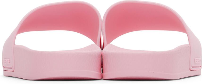 Versace Kids Pink Rubber Medusa Slides - Picture 2