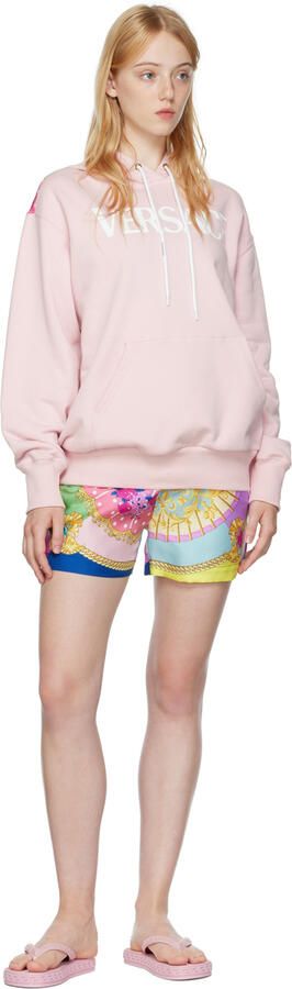 Versace Pink Greca Sandals - Picture 3