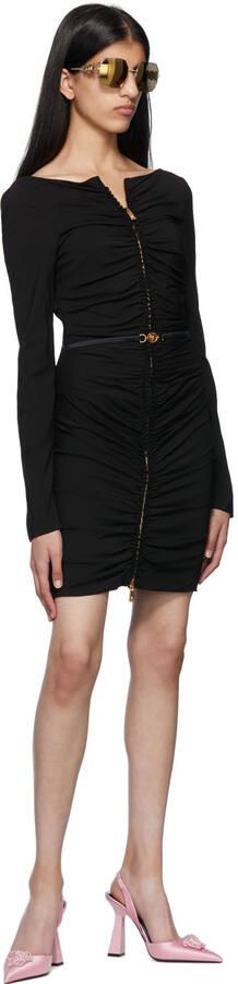 Versace Pink 'La Medusa' Slingback Heels - Picture 4