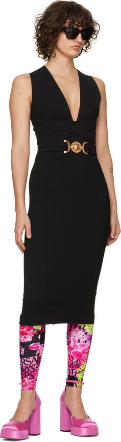 Versace Pink Medusa Aevitas Platform Heels - Picture 4