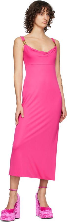 Versace Pink Medusa Aevitas Platform Pumps - Picture 4