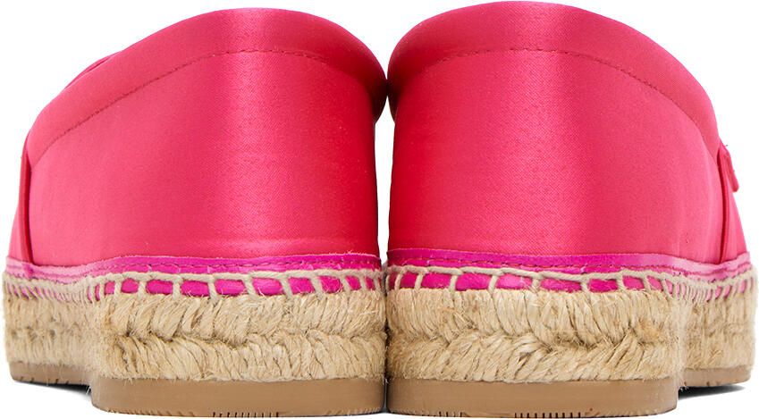 Versace Pink Medusa Espadrilles