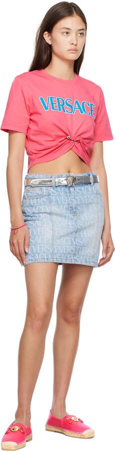 Versace Pink Medusa Espadrilles - Picture 3