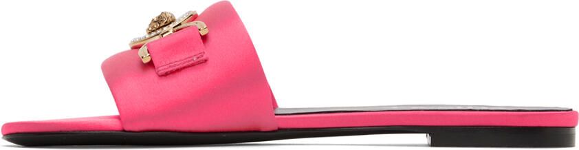 Versace Pink Medusa Sandals - Picture 3
