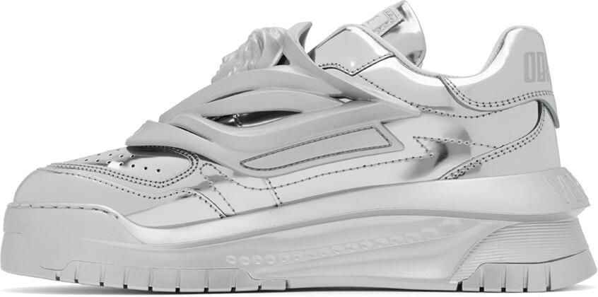 Versace Silver Odissea Sneakers - Picture 3