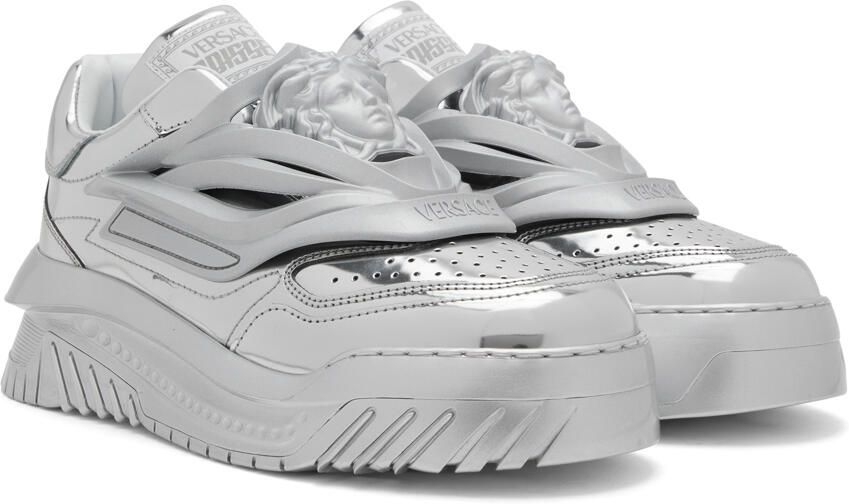 Versace Silver Odissea Sneakers - Picture 2