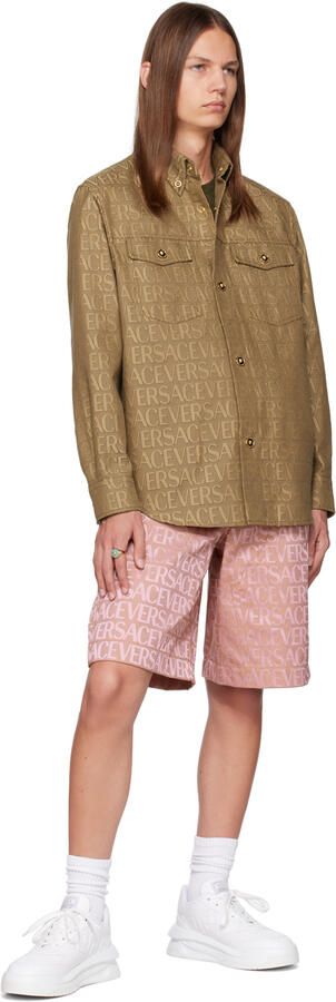 Versace White Greca Odissea Sneakers - Picture 4