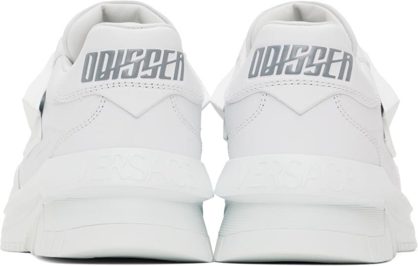 Versace White Odissea Sneakers