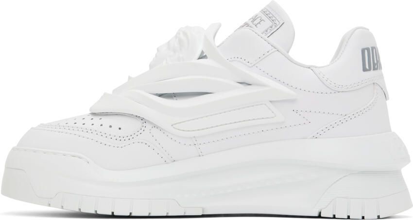 Versace White Odissea Sneakers - Picture 3
