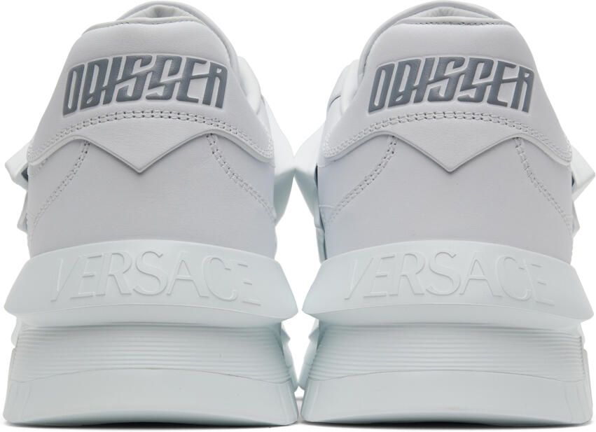 Versace White Odissea Sneakers