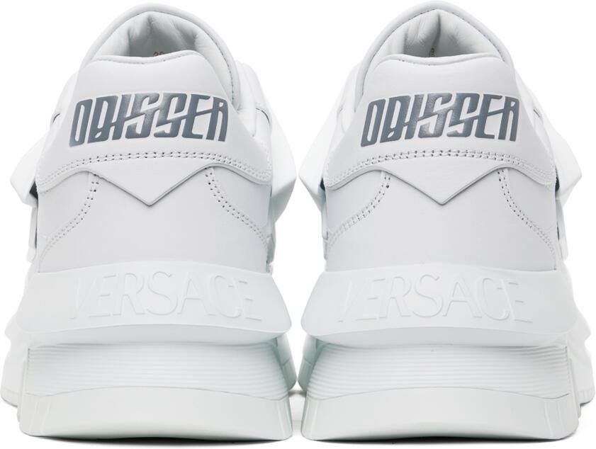 Versace White Odissea Sneakers