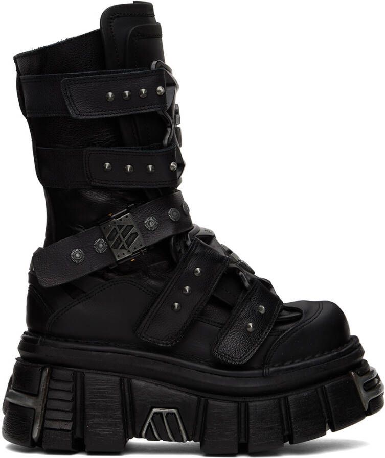 VETE TS Black New Rock Edition Gamer Boots - Picture 4