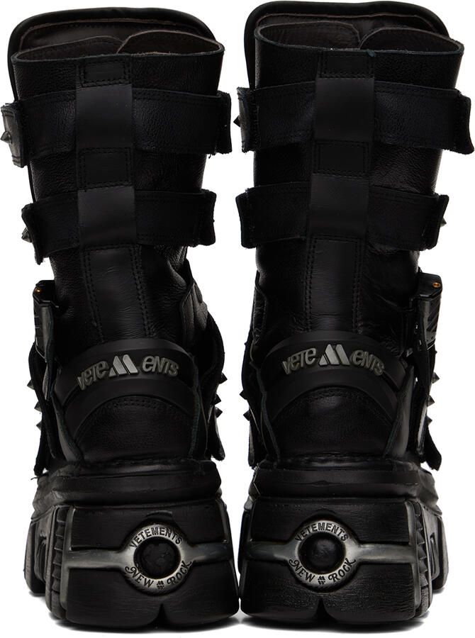 VETE TS Black New Rock Edition Gamer Boots - Picture 3