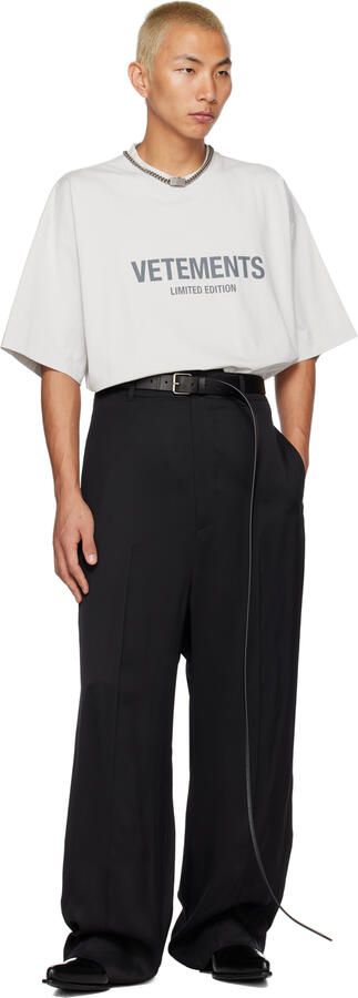 VETEMENTS Black Newrock Edition Loafers - Picture 4