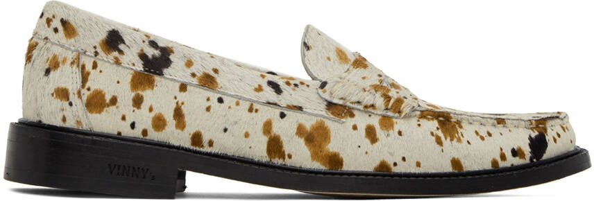 VINNY s Beige Yardee Loafers - Picture 5
