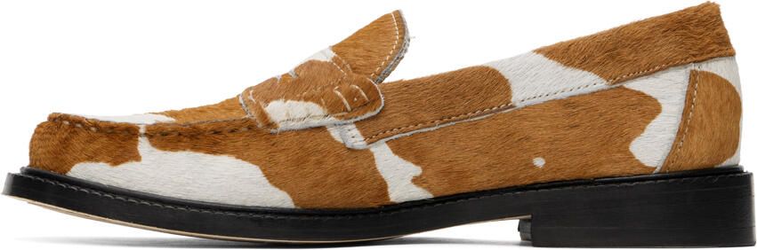 VINNY s Off-White Yardee Loafers - Picture 4