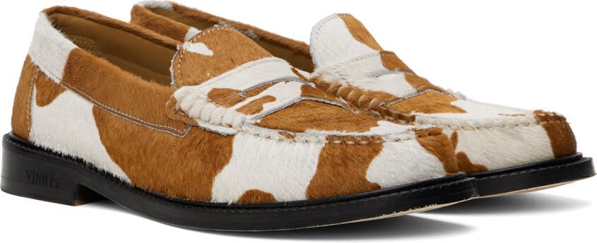 VINNY s Off-White Yardee Loafers - Picture 2