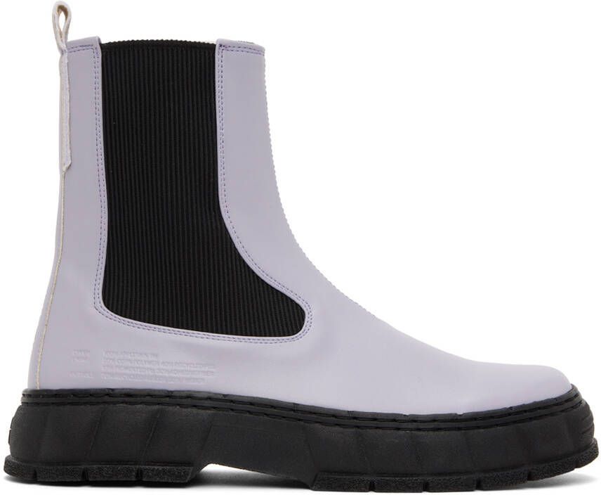 Virón Purple 1997 Chelsea Boots - Picture 5