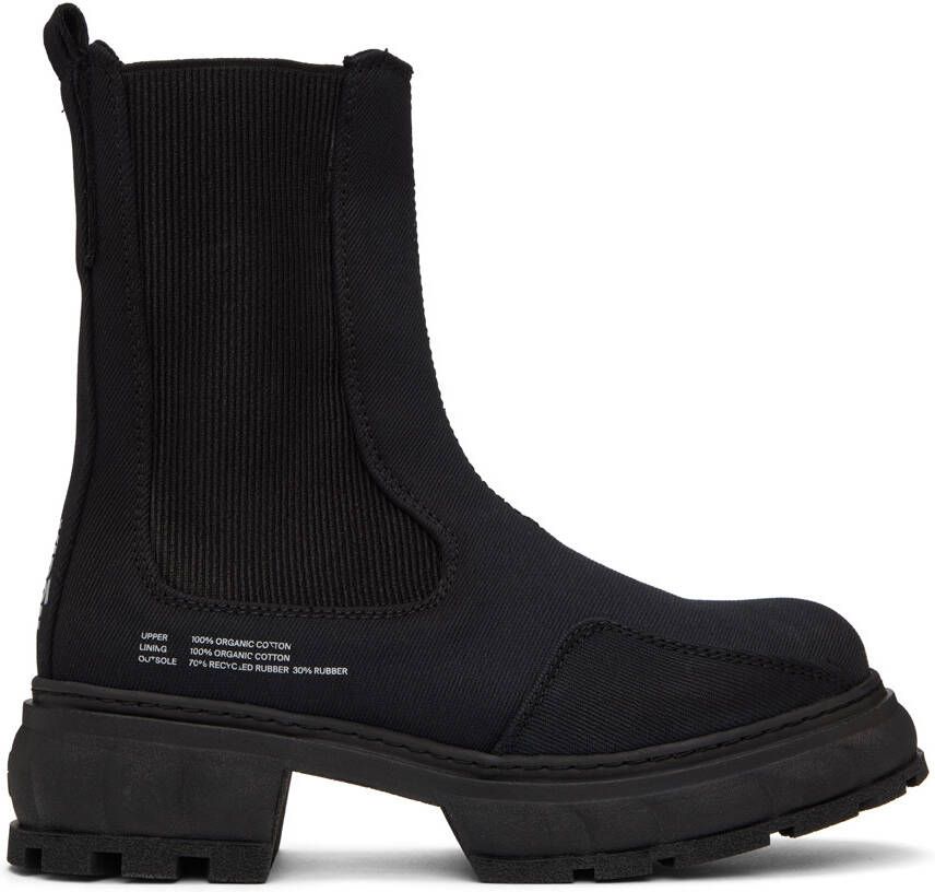 Virón SSENSE Exclusive Black Paradigm Chelsea Boots - Picture 5