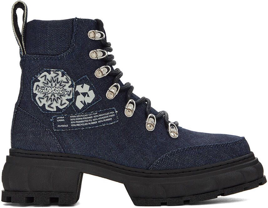 Virón SSENSE Exclusive Blue Disruptor Boots - Picture 5