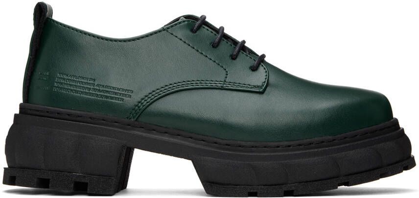 Virón SSENSE Exclusive Green Alter Derbys - Picture 5
