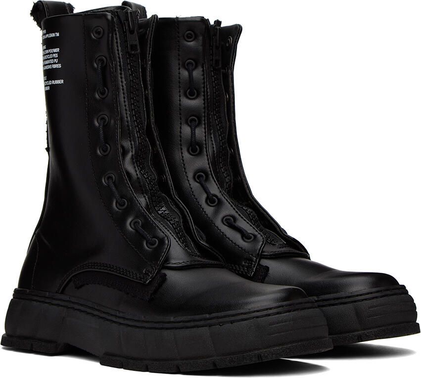 Virón Black 1992Z Black Apple Boots - Picture 2
