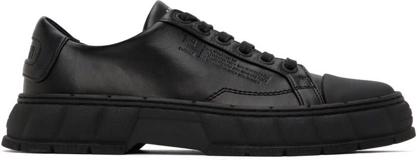 Virón Black Apple Leather 1968 Sneakers