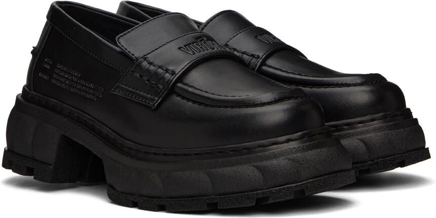 Virón Black Quantum Loafers - Picture 2