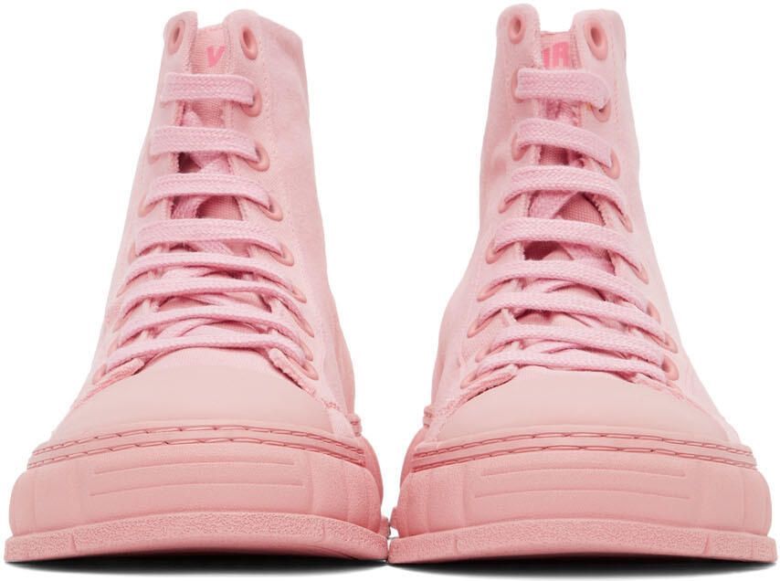 Virón Pink Recycled Canvas 1982 Sneakers - Picture 2