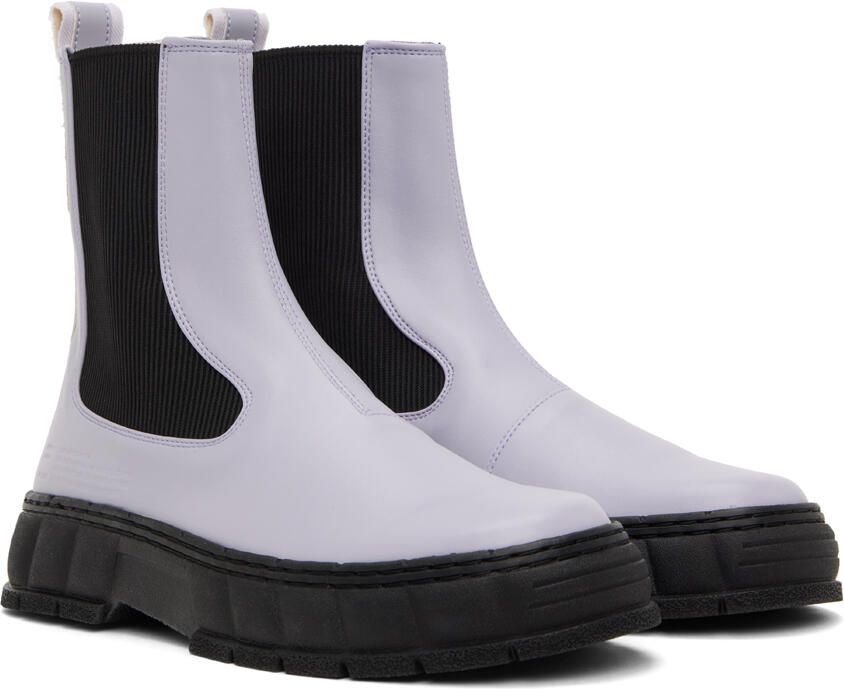 Virón Purple 1997 Chelsea Boots - Picture 3