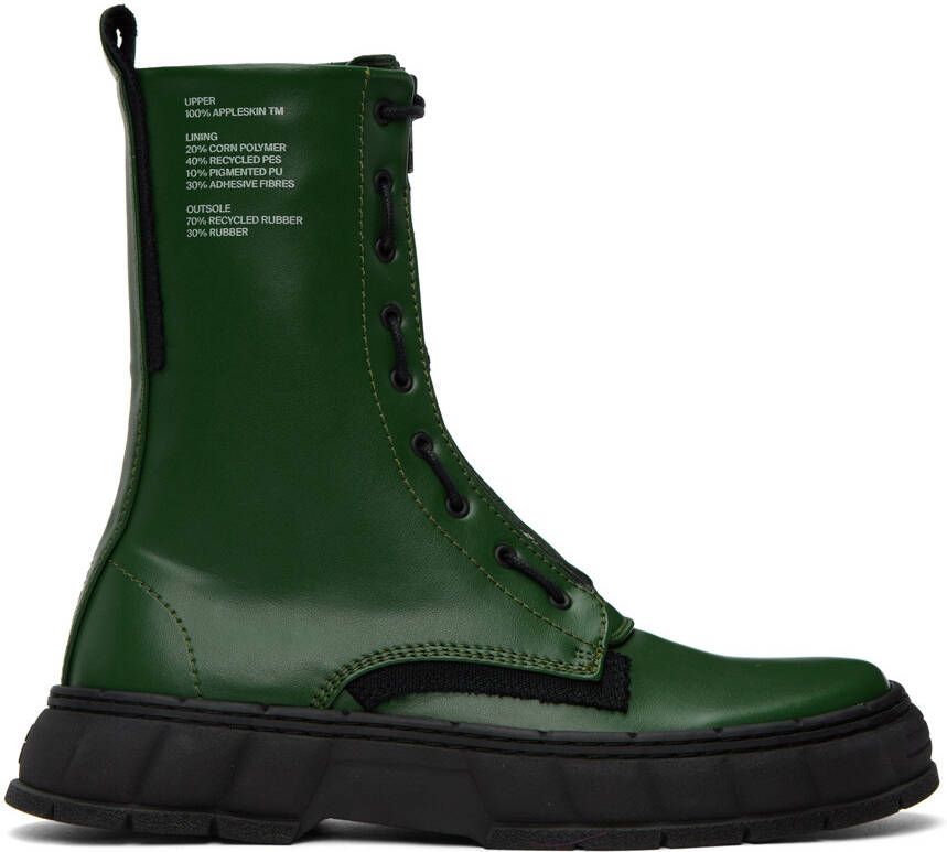 Virón SSENSE Exclusive Green 1992-Z Boots - Picture 4