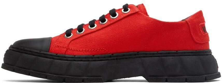Virón SSENSE Exclusive Red 1968 Sneakers - Picture 3