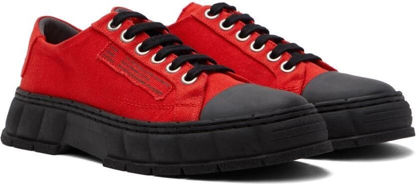 Virón SSENSE Exclusive Red 1968 Sneakers - Picture 2