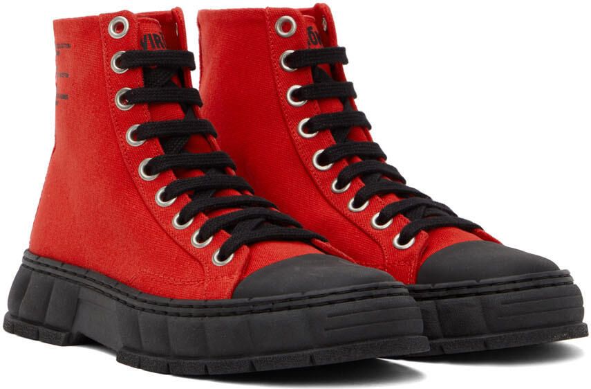 Virón SSENSE Exclusive Red 1982 Sneakers - Picture 2