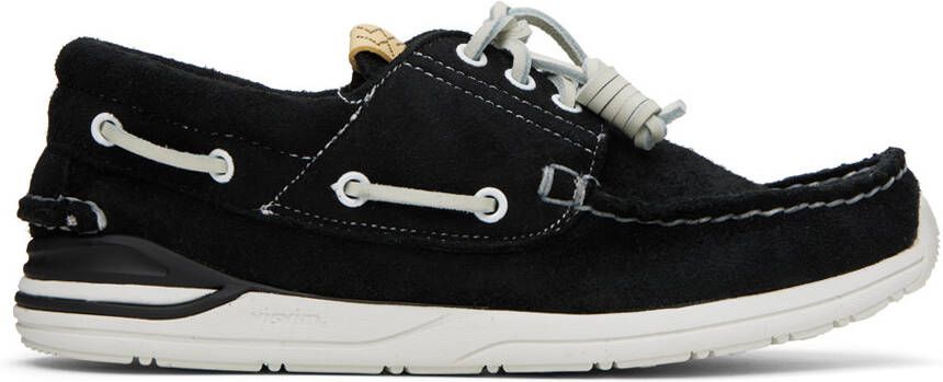 Visvim Black Hockney Folk Sneakers - Picture 5