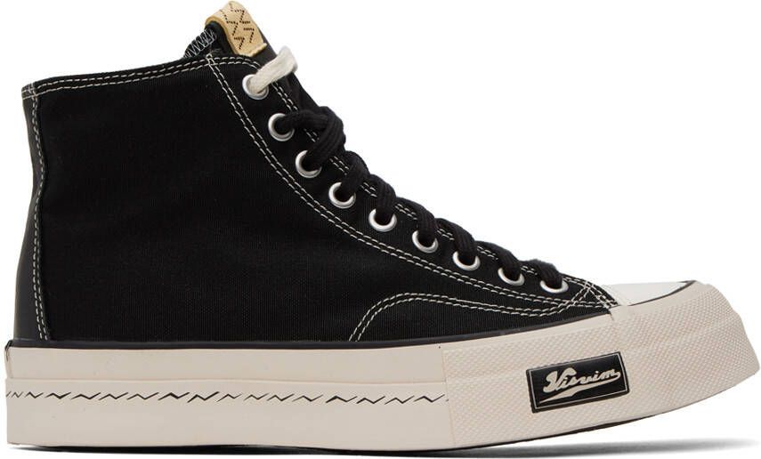 Visvim Black Skagway Hi Patten Sneakers - Picture 5